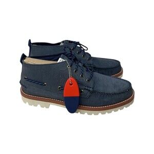 Sperry x Herschel Chukka Boots Men's Size 10.5 Blue Vibram Leather